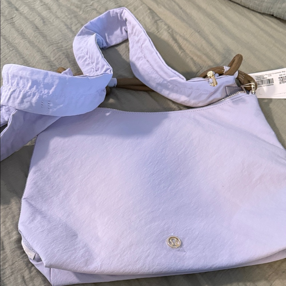 lululemon athletica Convertible Ruched Knot-Handle Crossbody Bag